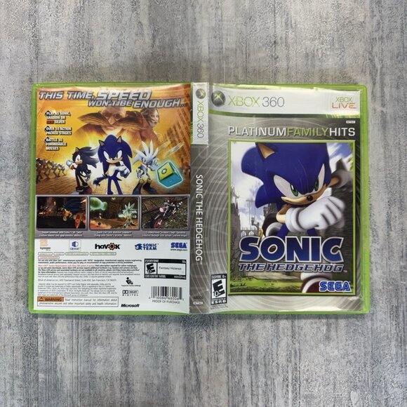 Sonic the Hedgehog 06 (Microsoft Xbox 360, 2006) Video Game CIB - Picture 5 of 5
